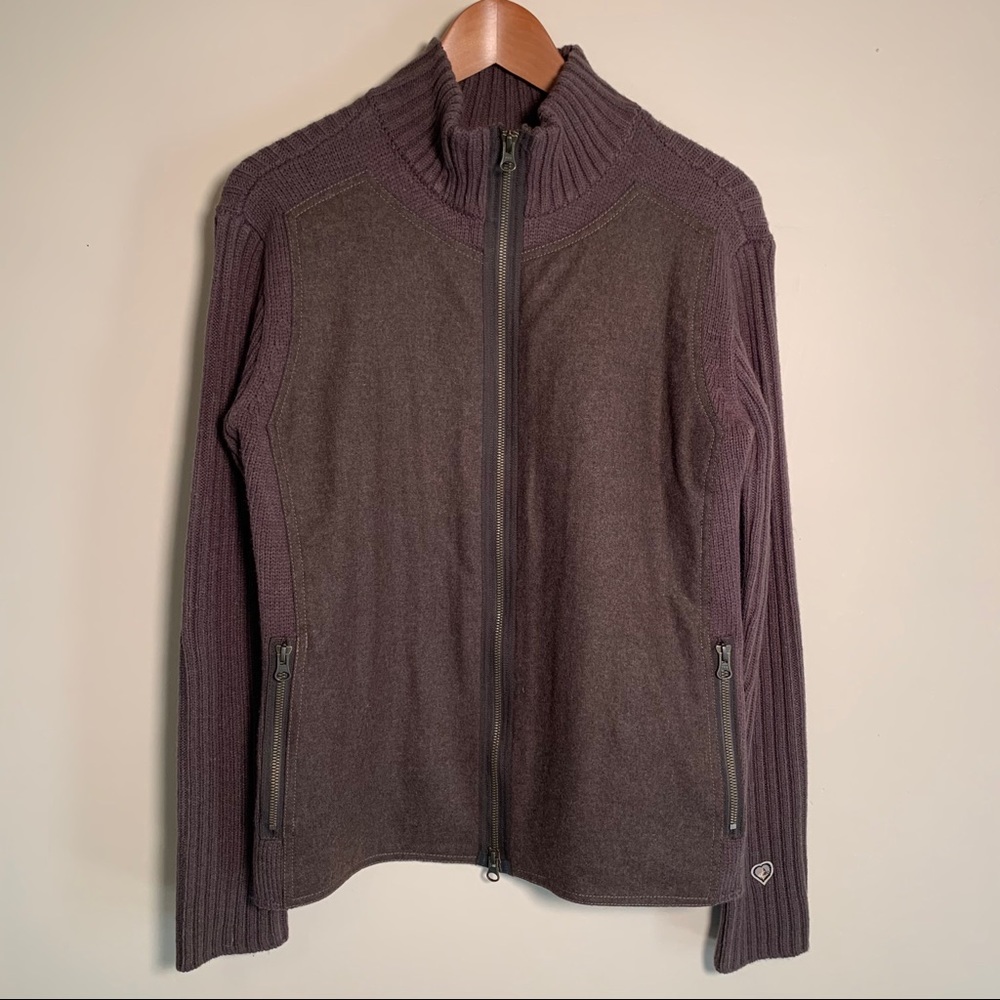 Kuhl Wool Zip Sweater Jacket with Pockets
